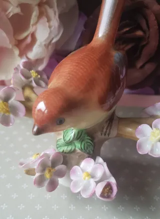 Uccellino Herend in Porcellana