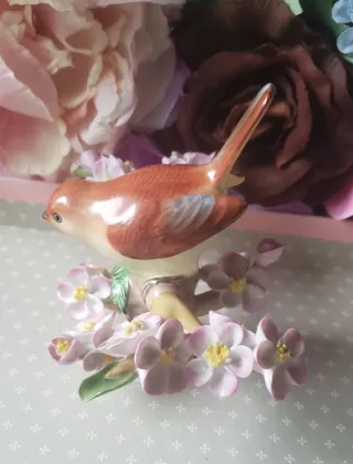 Uccellino Herend in Porcellana