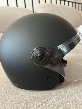 Casco Jet ADN Spritz Negro Mate