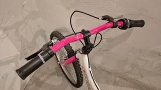 Bicicleta BH Oregon 20 Rosa y blanca