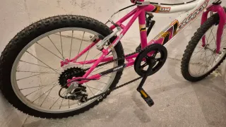 Bicicleta BH Oregon 20 Rosa y blanca