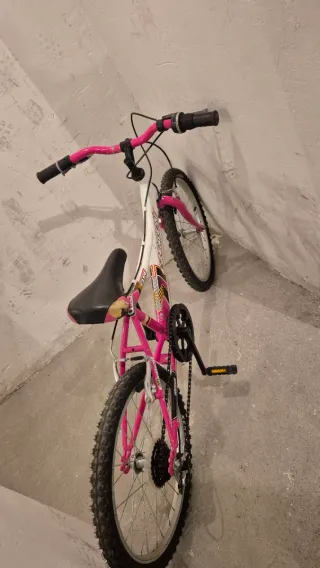 Bicicleta BH Oregon 20 Rosa y blanca