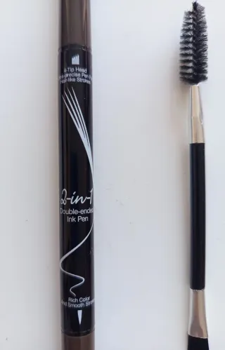 Lápiz de cejas líquido 2 en 1