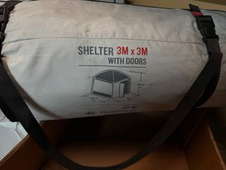 Tenda/Gazebo Quechua 3x3m con Porte