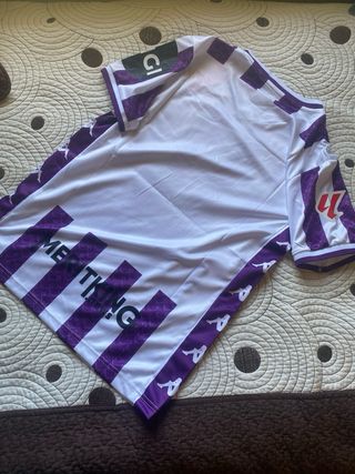 Camiseta real valladolid