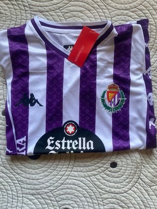 Camiseta real valladolid