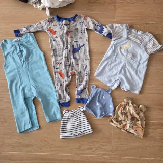 Lote Ropa Bebé Niño 0-9 meses