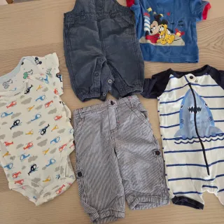 Lote Ropa Bebé Niño 0-9 meses