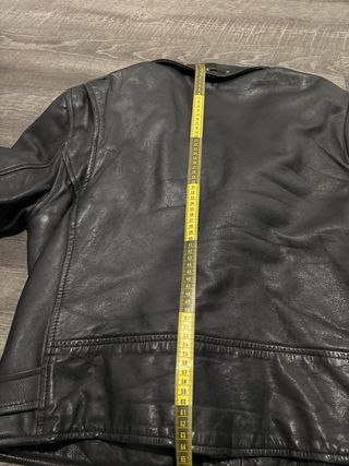 Chaqueta de cuero AMI Rockabilly Negra