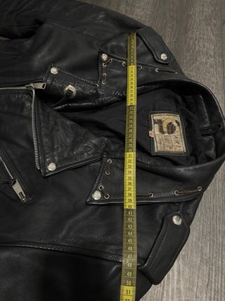 Chaqueta de cuero AMI Rockabilly Negra