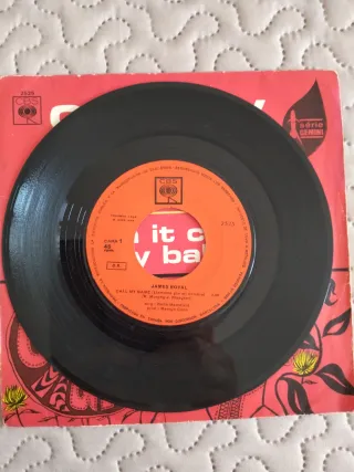 Disco vinilo Call my name James Royal