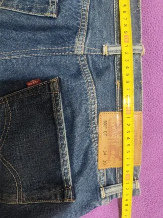 Levi's 501 CT W34 L30 Jeans Azules