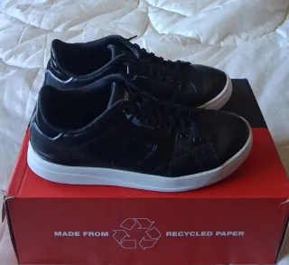 Scarpe Ducati nere con lacci