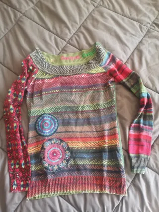 Camisola Desigual Multicolor Tamanho S