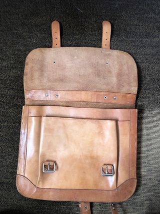 Bolso Cartera Cuero Vintage