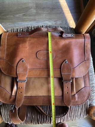 Bolso Cartera Cuero Vintage