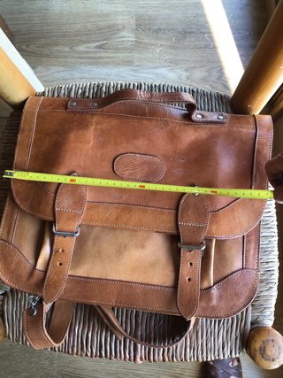 Bolso Cartera Cuero Vintage