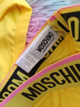 2 Calzoncillos Moschino Algodón Talla S