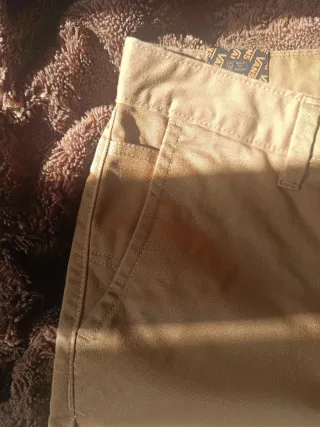 Pantalones Vans Slim Beige Talla 30.