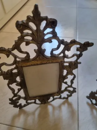 Marcos de fotos antiguos decorativos