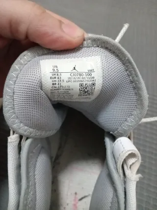 Zapatillas Jordan Talla 43 (9.5 US)