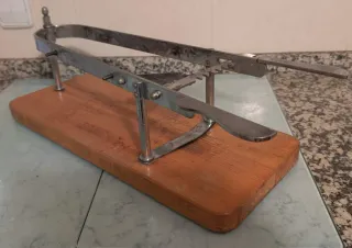 Soporte Jamonero Madera y Metal