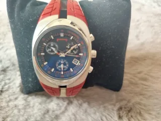 Orologio Pirelli Tempo Cronografo Nero Rosso
