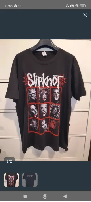 Camiseta Slipknot XL