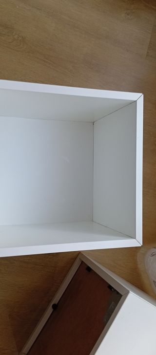 Estanterías cuadradas blancas Ikea