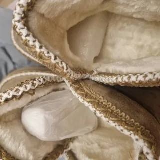 Botas nuevas T.39 beige/marrón