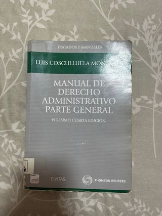 Manual de derecho administrativo (Papel + e-boo...