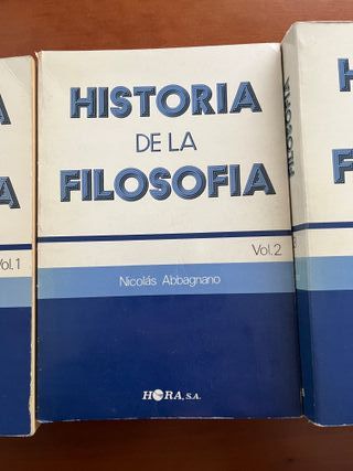 Historia de la Filosofia