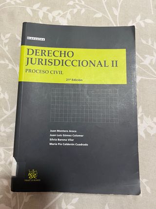 Derecho jurisdiccional Proceso civil