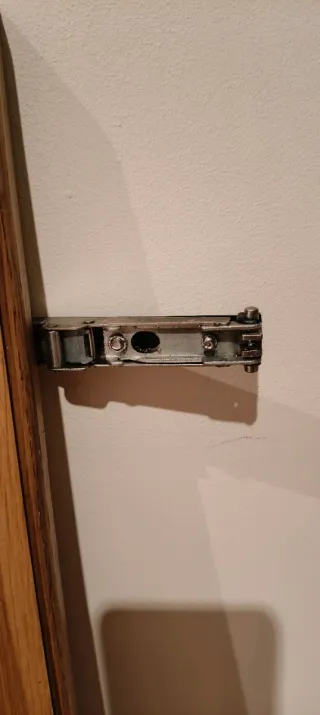 Dos puertas para frigorífico de madera