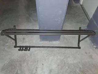 Perchero zapatero metálico