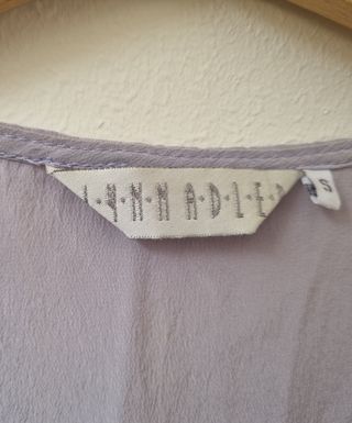 Top Lynn Adler Seta Lilla Tg. S