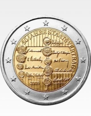 Monedas de 2 euros de Austria