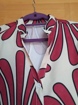 Vestido largo estampado verano