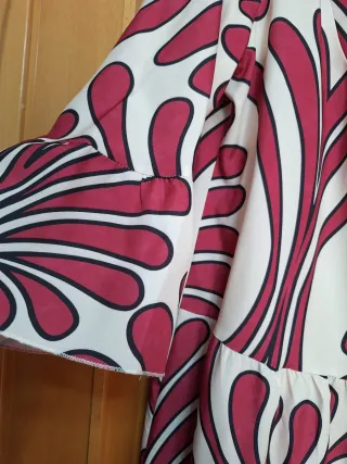 Vestido largo estampado verano