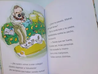 Libro infantil Mistral +6 años Amistad  autoestima