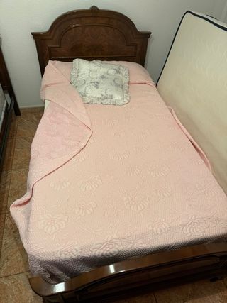 Camas individuales de 105cm en madera