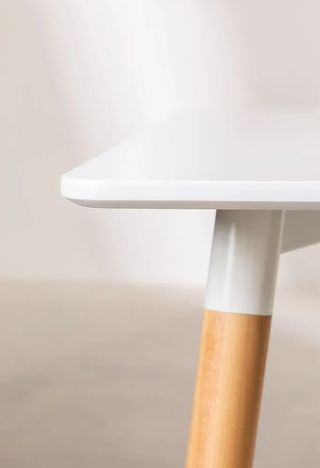 Mesa Nórdica Blanca 140x80cm