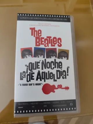 VHS The Beatles que noche la de aquel día