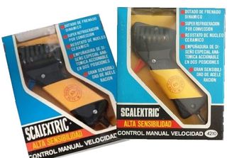 2 Mandos Scalextric Exin Nuevos en Caja