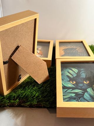 Lote 4 Molduras 12x16,5cm