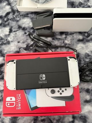 Nintendo Switch OLED Blanca