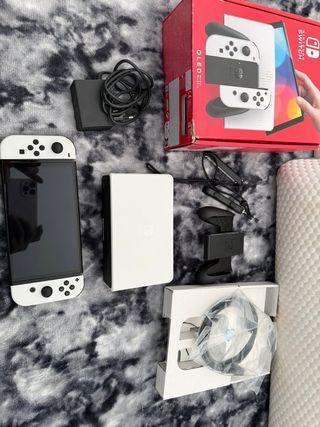 Nintendo Switch OLED Blanca