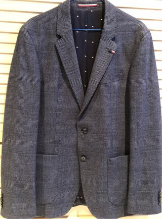 Americana Tommy Hilfiger Azul/Gris