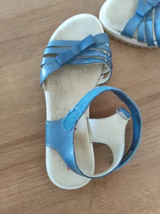 Sandalias Pablosky Niña Azul.