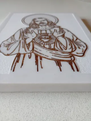 Scultura Sacro Cuore di Gesù